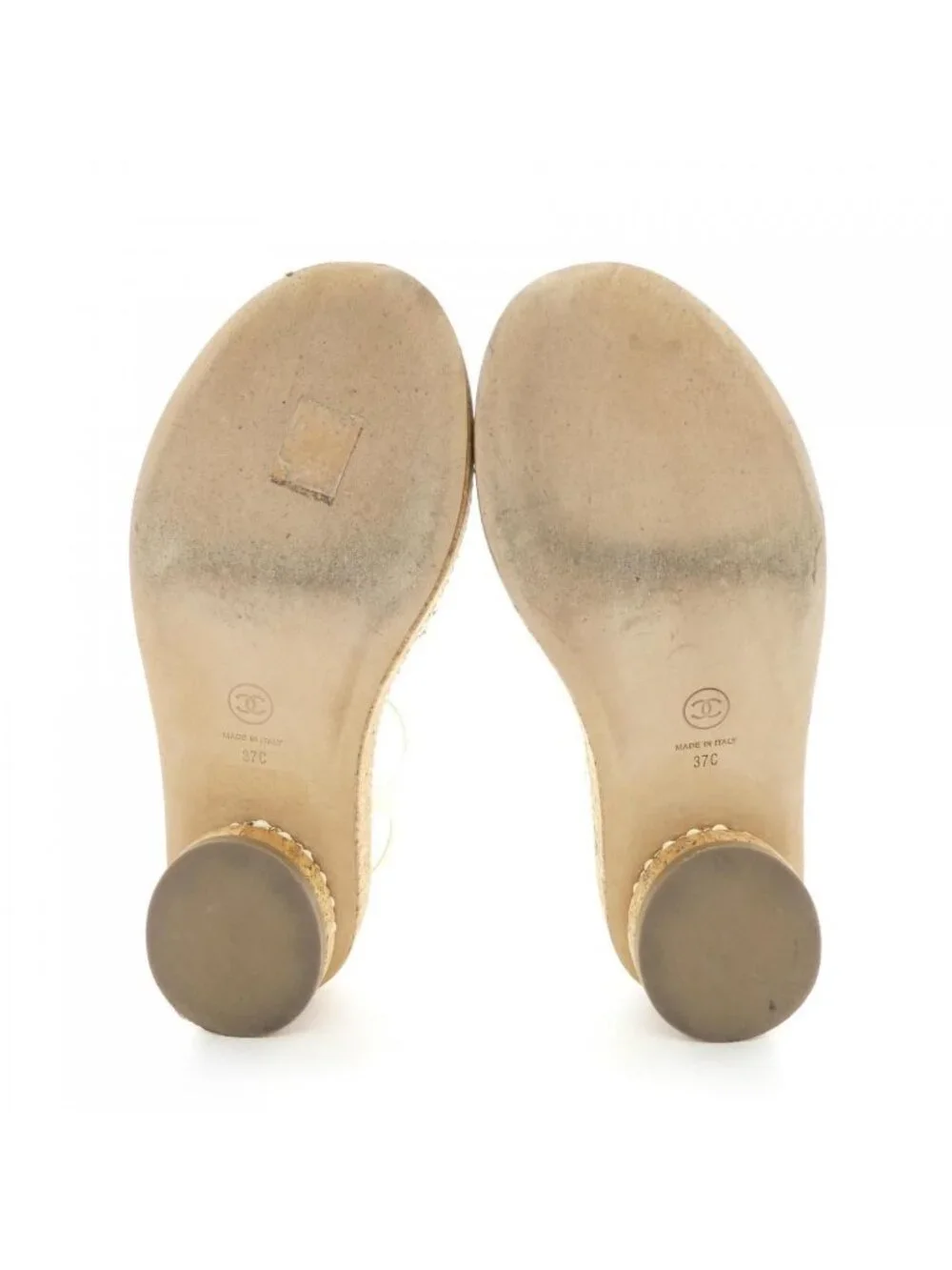 Chanel Sandals White